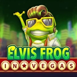 Logo of Elvis Frog In Vegas from BGAMING at WildHub Casino