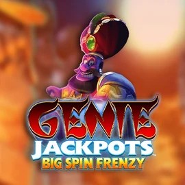 Genie Jackpots: Big Spin Frenzy logo by Blueprint Gaming at WildHub Casino