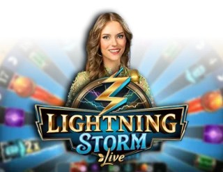 Lightning Storm game by Evolution – logo hosted on WildHub Casino