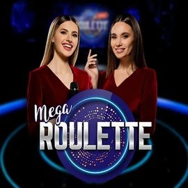 Mega Roulette slot logo by Pragmatic Play at WildHub Casino