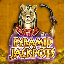 Pyramid Jackpots online game logo by King Show Games on wildhubs.ca