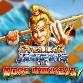 Try Stellar Jackpots with More Monkeys slot by Lightning Box Game on wildhubs.ca – logo image