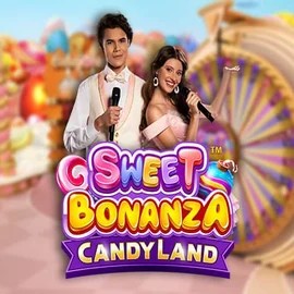 Sweet Bonanza Candy Land Live slot logo by Pragmatic Play at WildHub Casino
